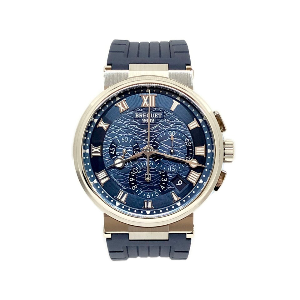 Breguet Marine Mens watch Unisex Automatic White gold 5527BB Y2 5WV