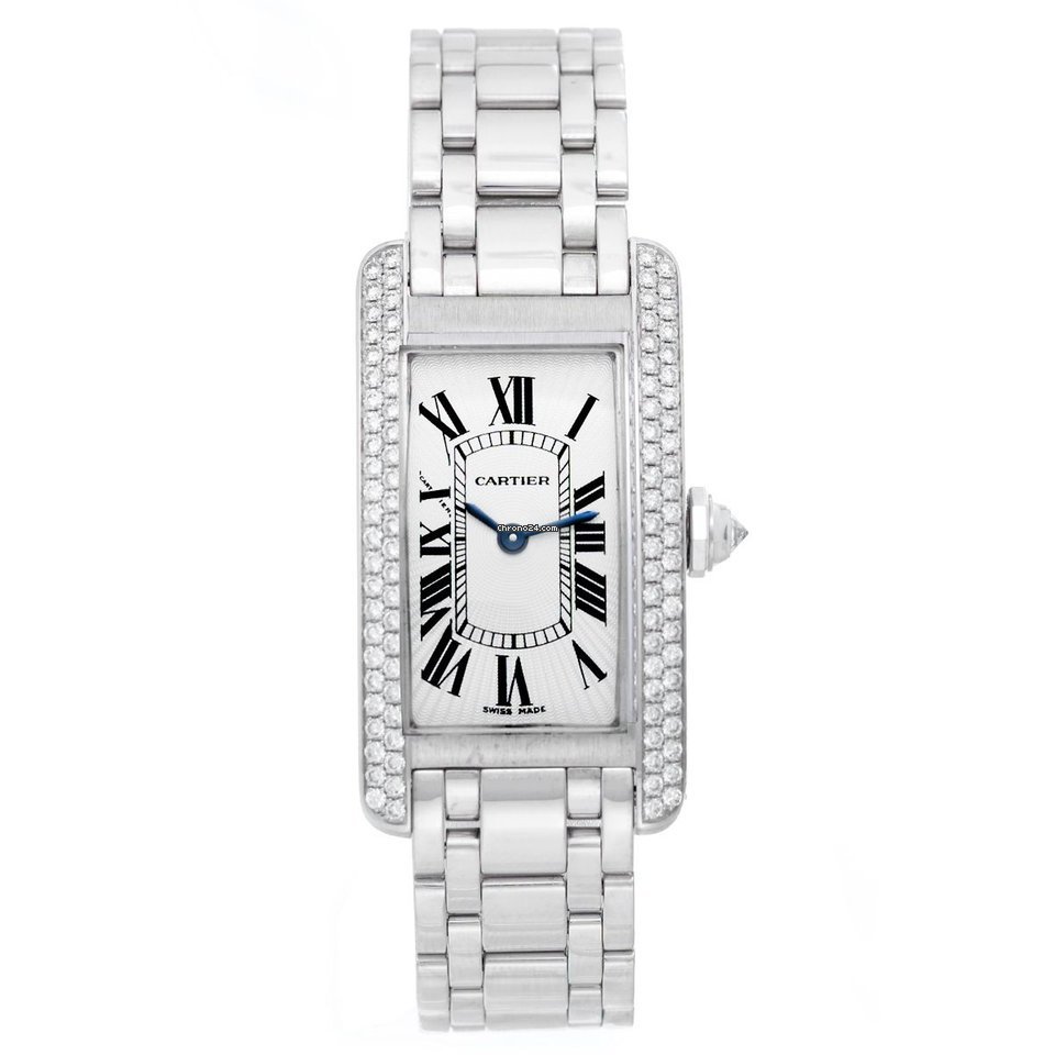 Cartier Tank Americaine Womens watch Quartz WB7018L1 2489