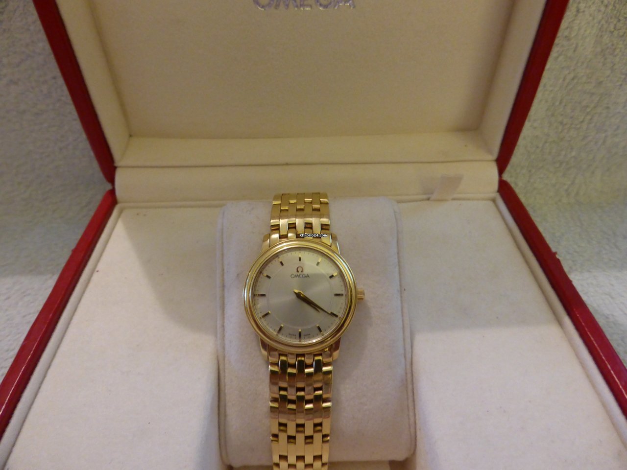 Omega De Ville Prestige Womens watch Quartz Yellow gold 6503 833