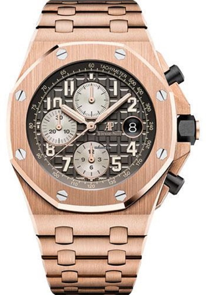 Audemars Piguet Royal Oak Offshore Chronograph Mens watch Unisex Automatic Rose gold 26470OR.OO.1000OR.02