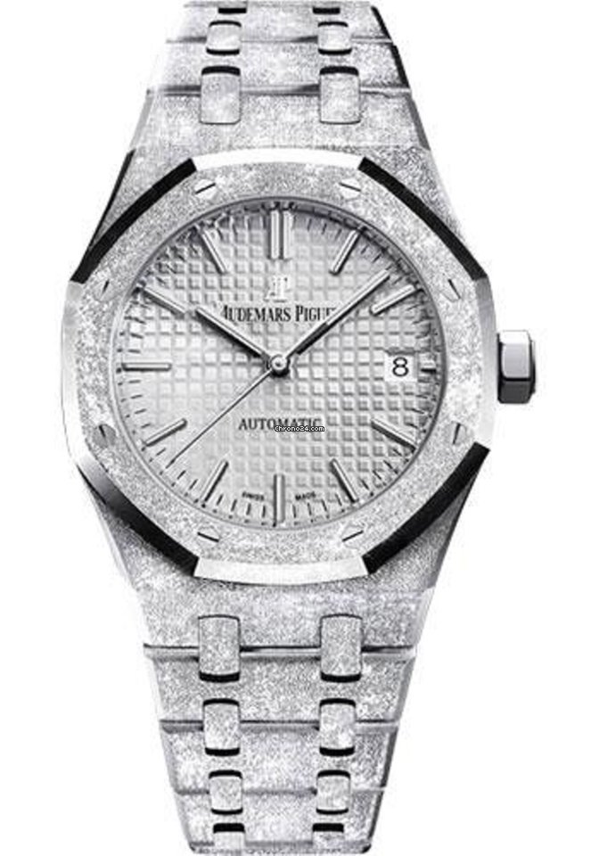 Audemars Piguet Royal Oak Lady Womens watch Automatic White gold 15454BC.GG.1259BC.01