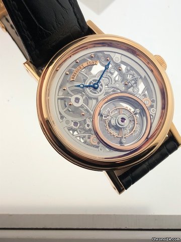 Breguet Classique Complications Mens watch Unisex Manual winding Rose gold 5335br 42 9w6