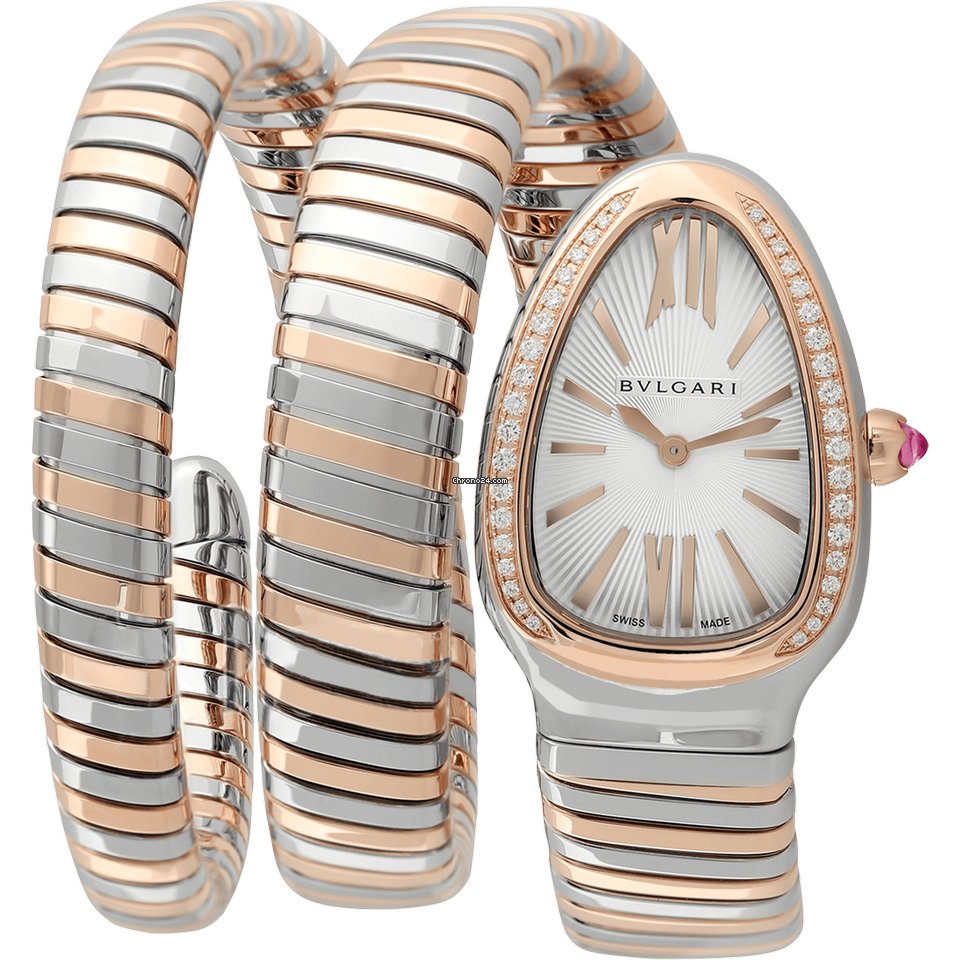Bulgari Serpenti Womens watch Quartz Gold Steel 103149 SP35WSPGD.2T