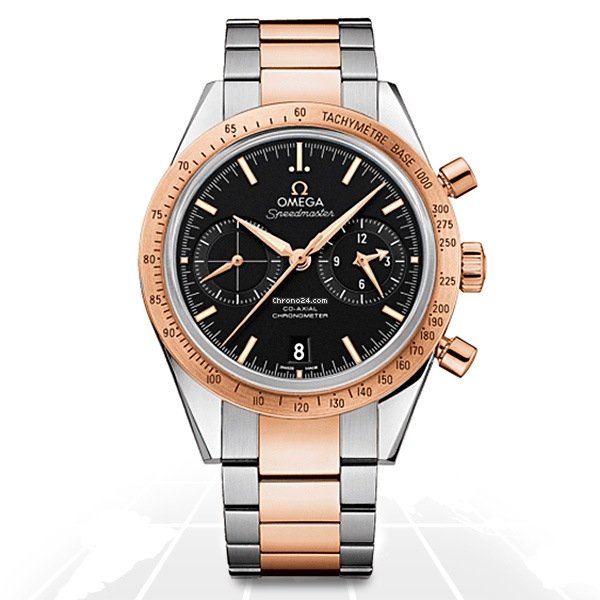 Omega Speedmaster 57 Mens watch Unisex Automatic Gold Steel 331.20.42.51.01.002