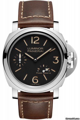 Panerai Luminor Power Reserve Mens watch Unisex Manual winding Steel PAM 00795