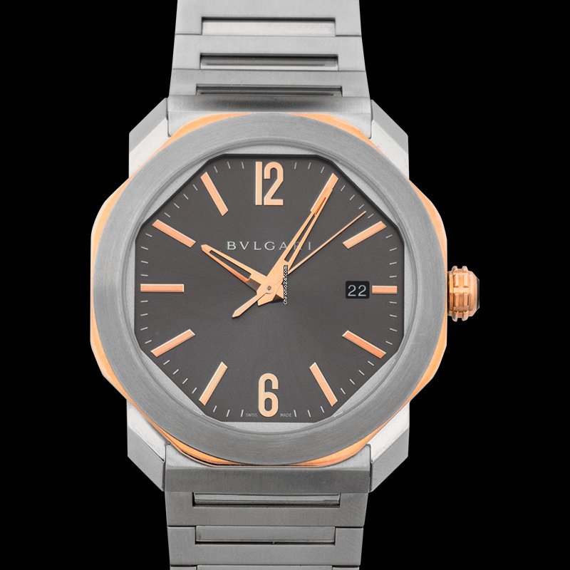 Bulgari Octo Mens watch Unisex Automatic Rose gold 103083