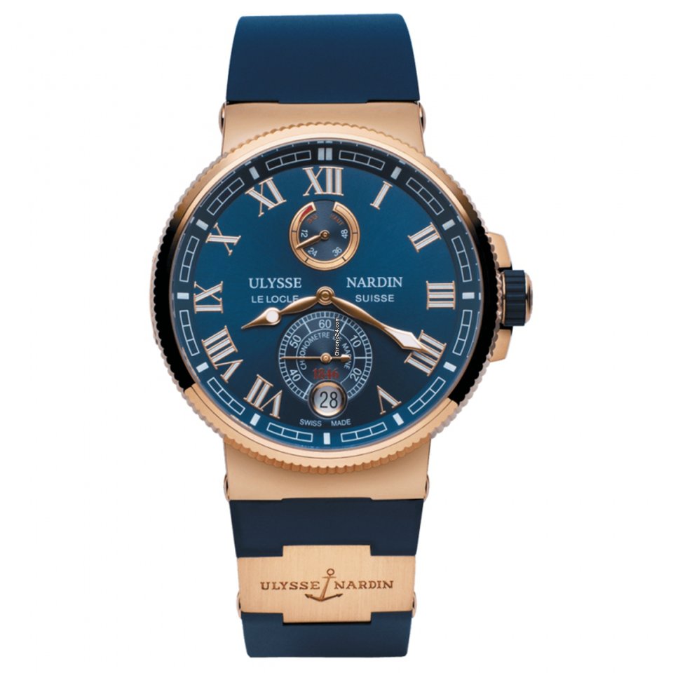 Ulysse Nardin Marine Chronometer Manufacture Mens watch Unisex Automatic Rose gold 11861263 43