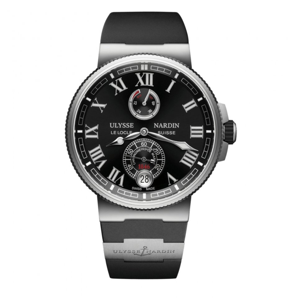 Ulysse Nardin Marine Chronometer Manufacture Mens watch Unisex Automatic Steel 11831263 42