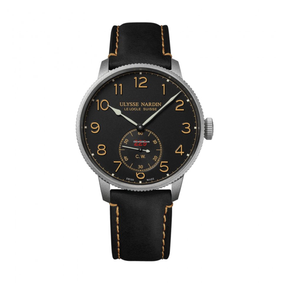 Ulysse Nardin Marine Torpilleur Mens watch Unisex Automatic Steel 1183320LE 62