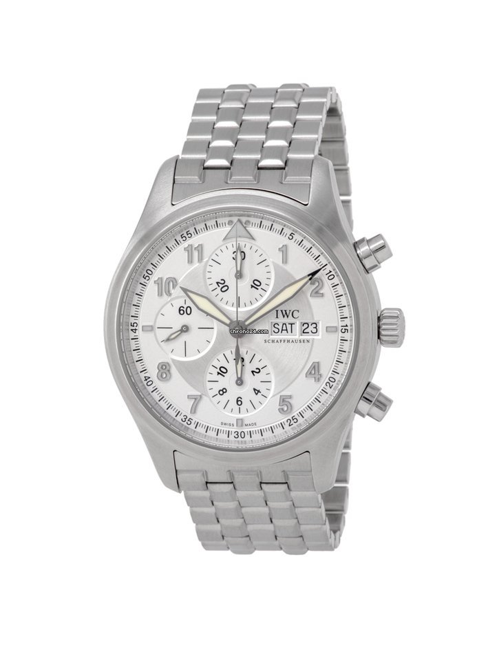 IWC Pilot Spitfire Chronograph Mens watch Unisex Automatic Steel IW371702