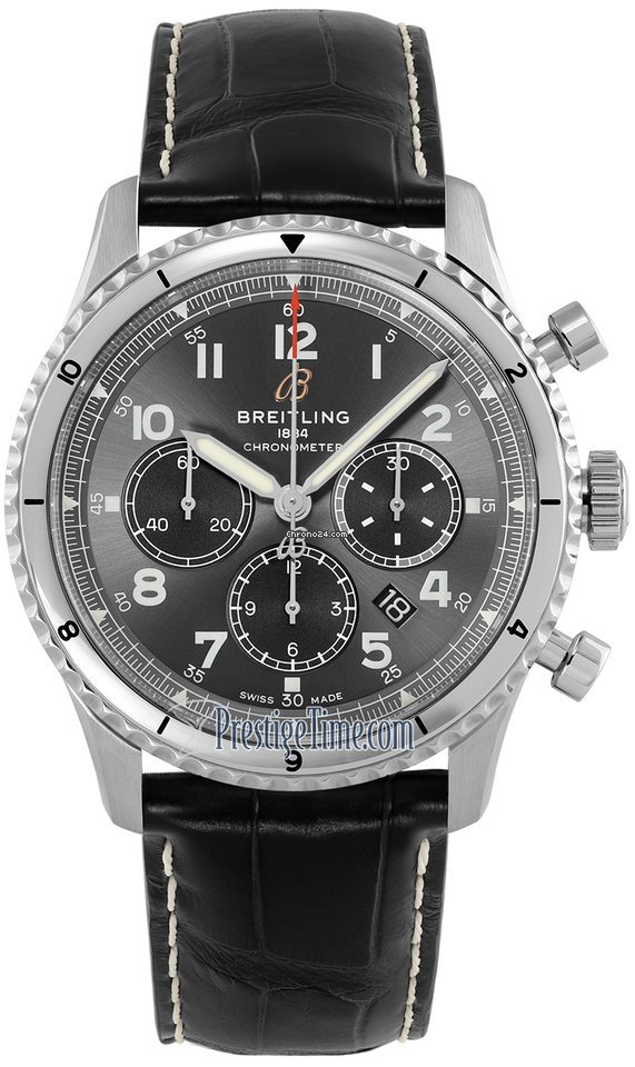 Breitling Aviator 8 Mens watch Unisex Automatic Steel ab0119131b1p1