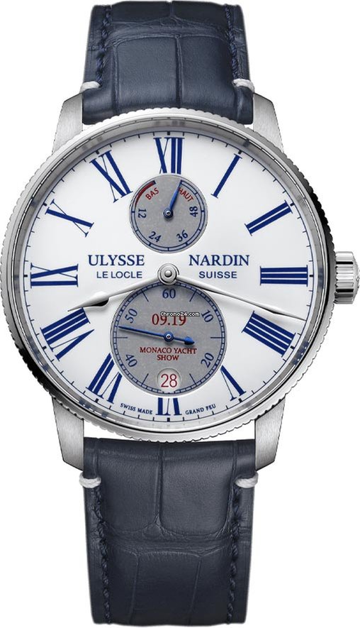 Ulysse Nardin Marine Torpilleur Mens watch Unisex Automatic Steel 1183-310LE E0-MON Monaco Yacht Show