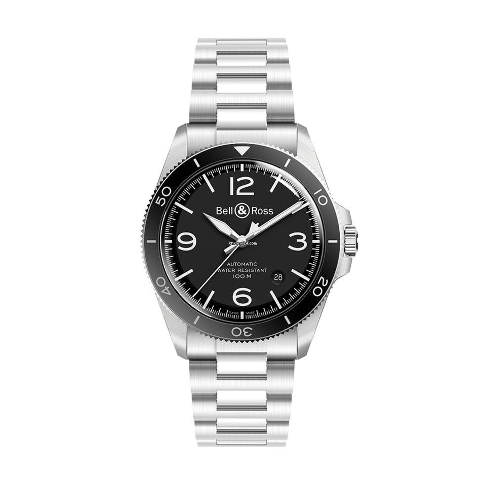 Bell & Ross BR V2 Mens watch Unisex Automatic Steel BRV292BLST SST