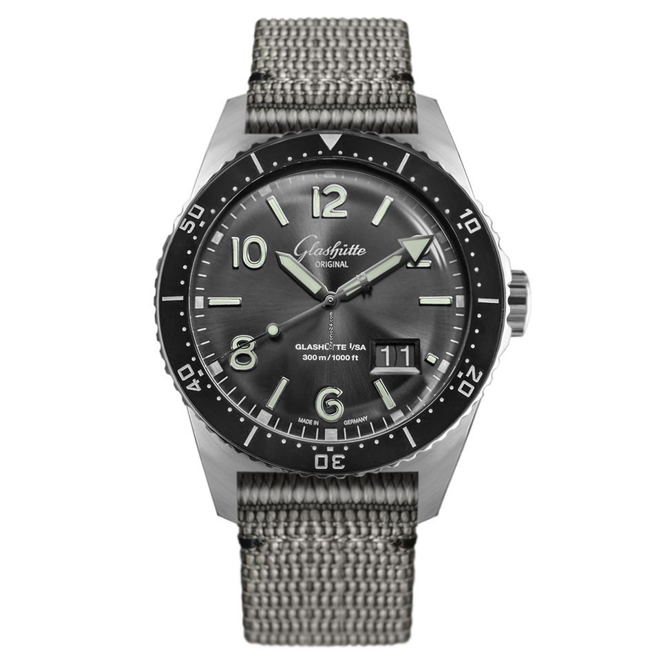 Glashtte Original Mens watch Unisex Automatic Steel 1-36-13-01-80-08 or 36-13-01-80-08