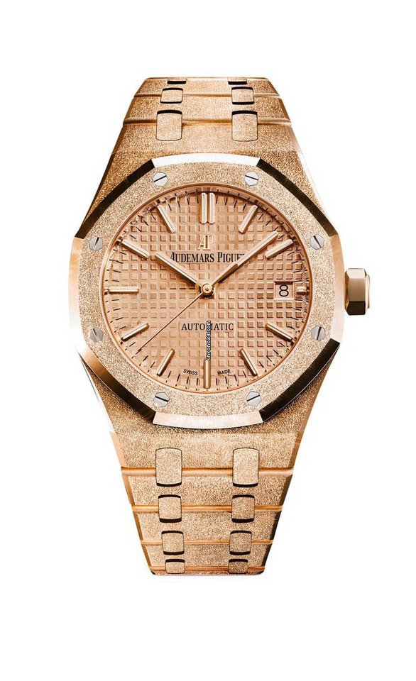 Audemars Piguet Royal Oak Lady Womens watch Automatic Rose gold 15454OR.GG.1259OR.03