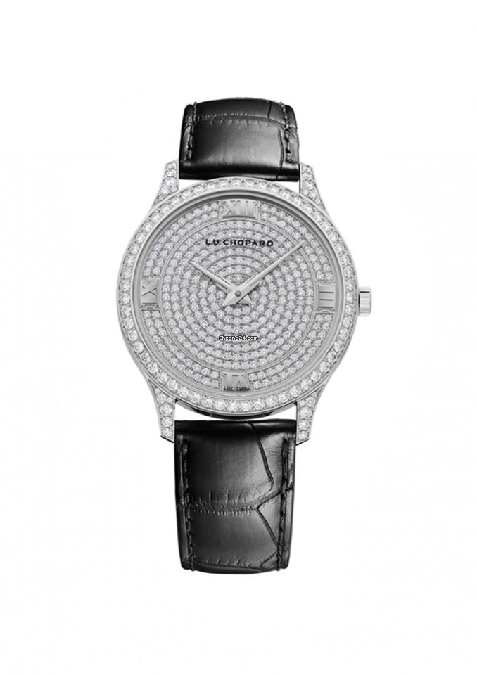 Chopard L.U.C Mens watch Unisex Automatic White gold 171966-1003