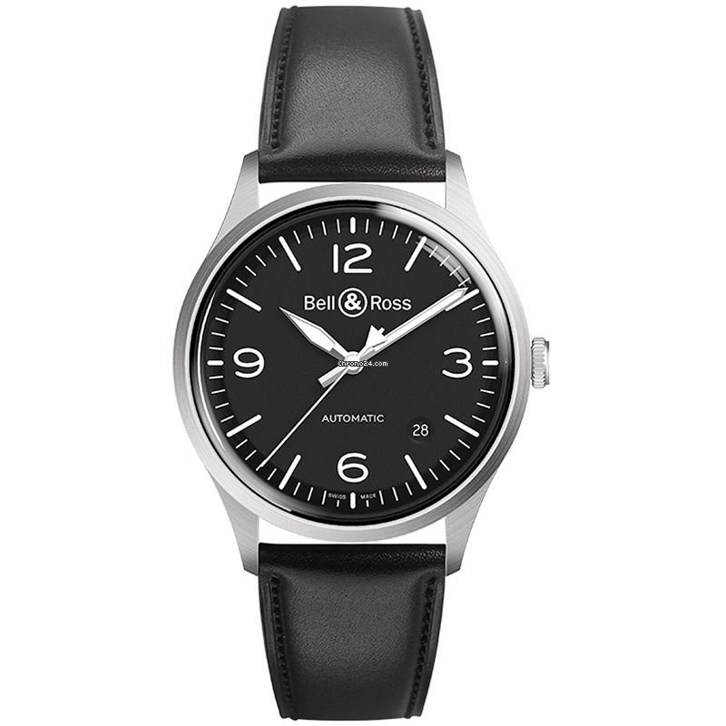 Bell & Ross BR V1 Mens watch Unisex Automatic Steel BRV192-BL-ST SCA