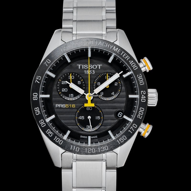 Tissot PRS 516 Mens watch Unisex Quartz Steel T100.417.11.051.00
