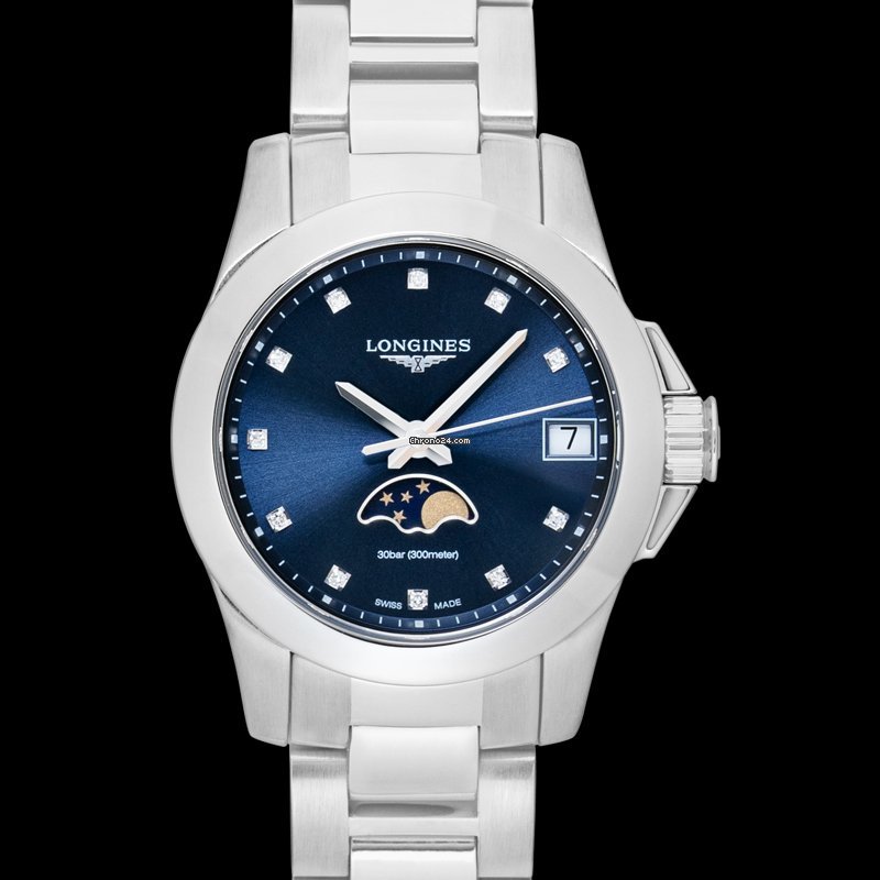Longines Conquest Mens watch Unisex Quartz Steel L33804976