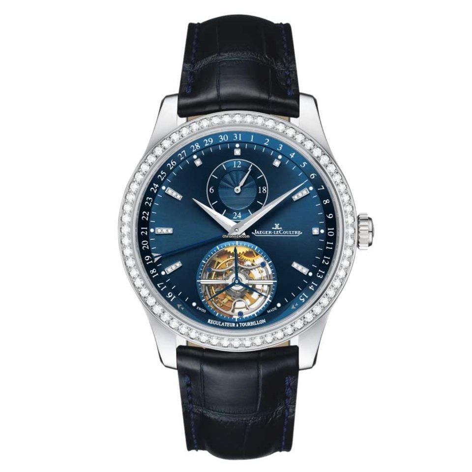 Jaeger-LeCoultre Master Tourbillon Mens watch Unisex Automatic White gold Q1563480