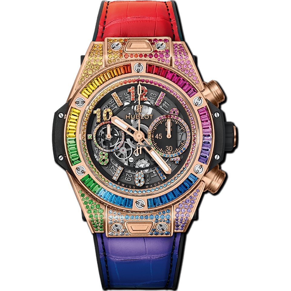 Hublot Big Bang Unico Mens watch Unisex Automatic Rose gold 411.OX.9910.LR.0999