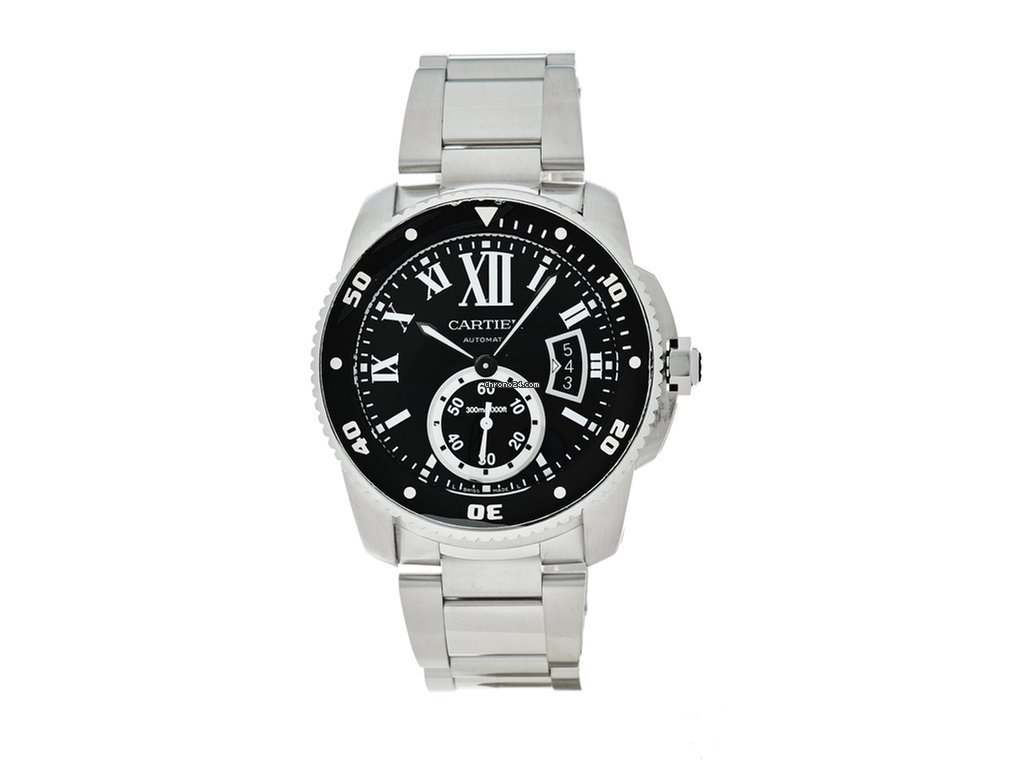 Cartier Calibre de Cartier Diver Mens watch Unisex Automatic Steel W7100057