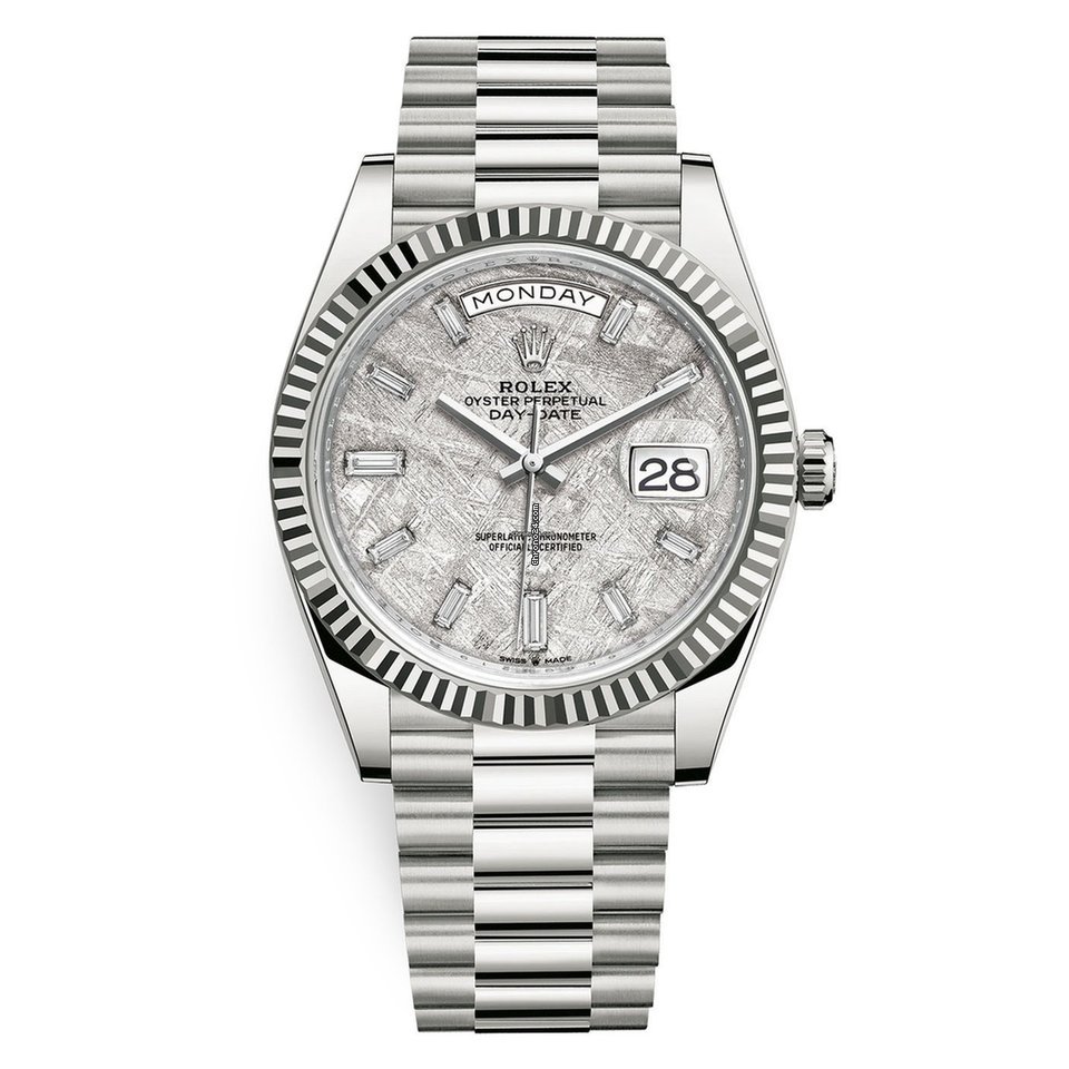 Rolex Day-Date 40 Mens watch Unisex White gold Automatic 228239-0055
