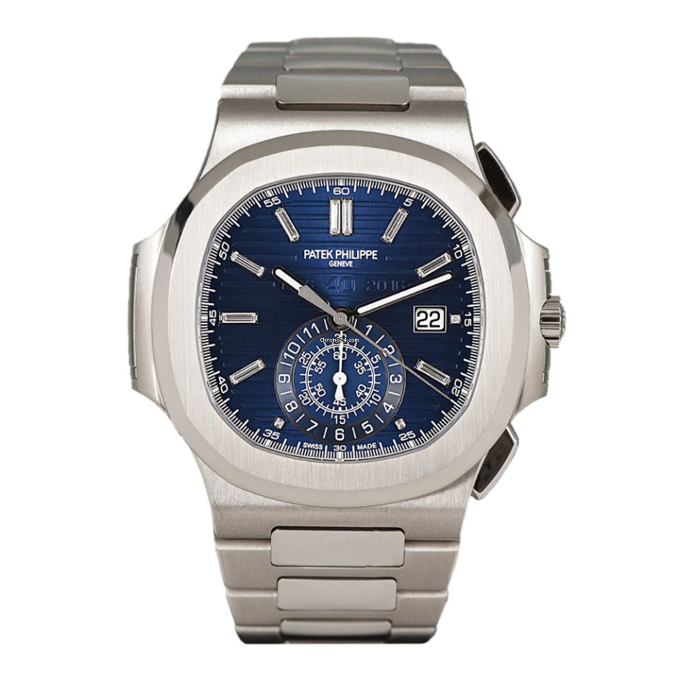 Patek Philippe Nautilus Mens watch Unisex Automatic White gold 5976 1G-001