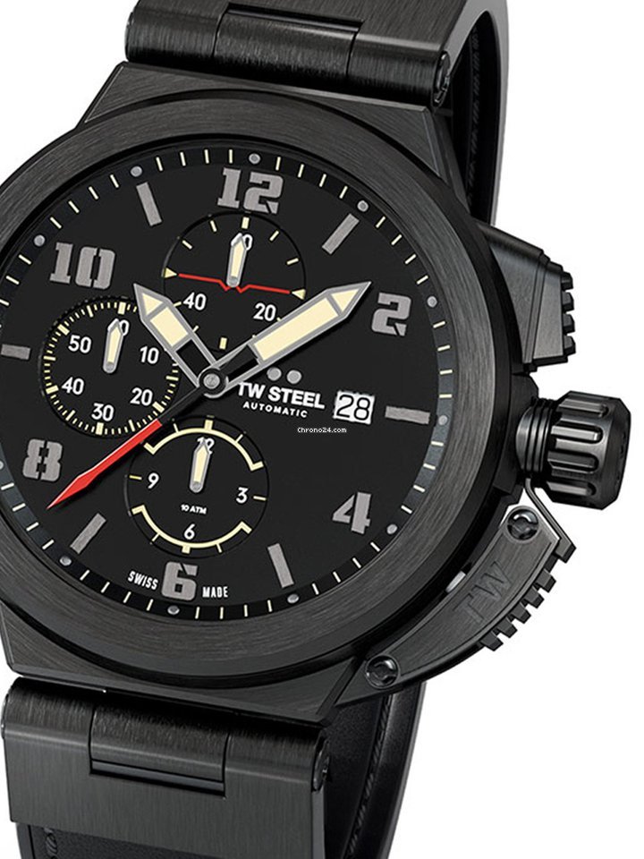 TW Steel Mens watch Unisex Automatic Steel ACE206