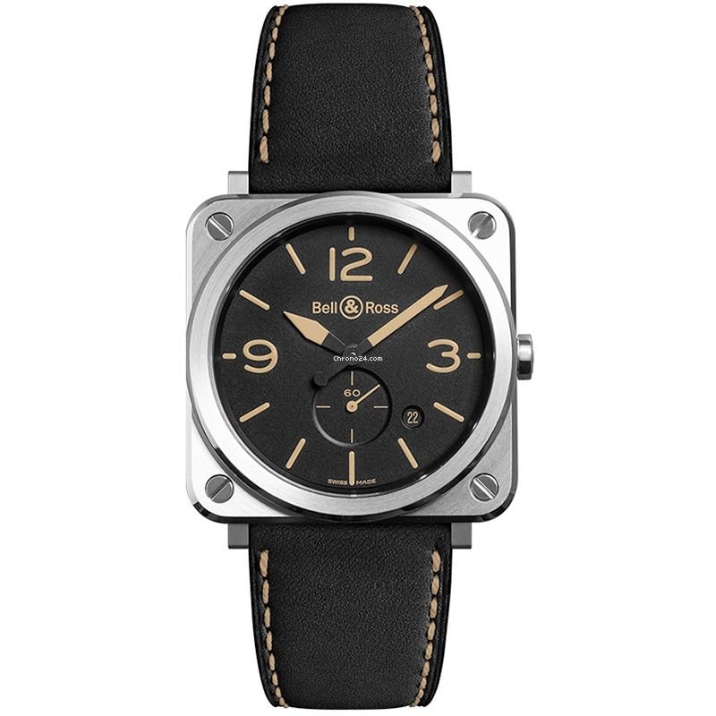 Bell & Ross BR S Womens watch Quartz Steel BRS-HERI-ST SCA