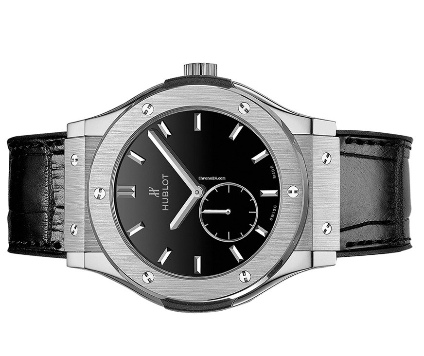 Hublot Classic Fusion Ultra-Thin Mens watch Unisex Manual winding Titanium 515.NX.1270.LR