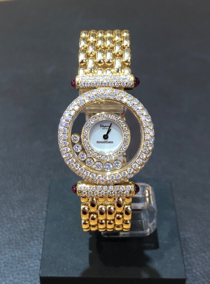 Chopard Happy Diamonds Womens watch Quartz Yellow gold 20 5617-21