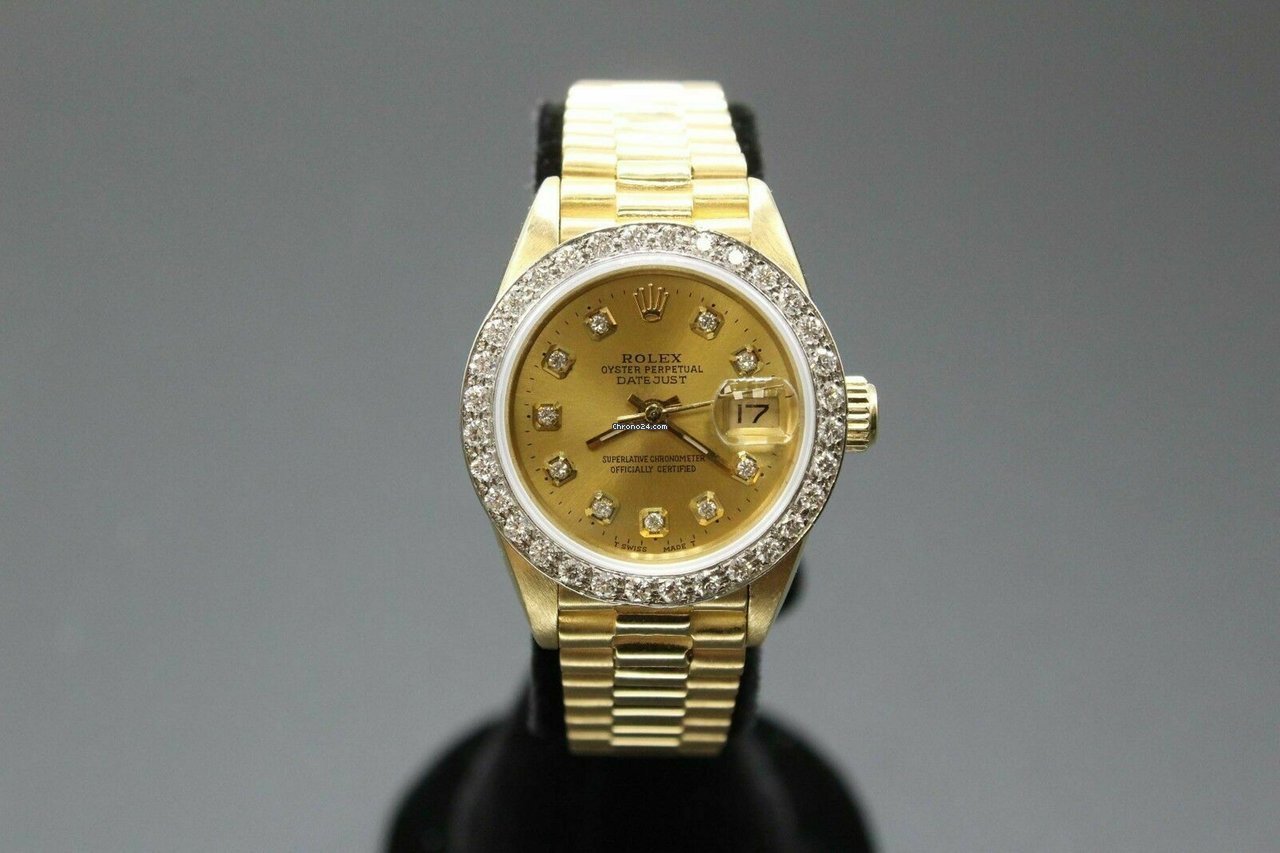 Rolex Lady-Datejust Womens watch Yellow gold Automatic 69168