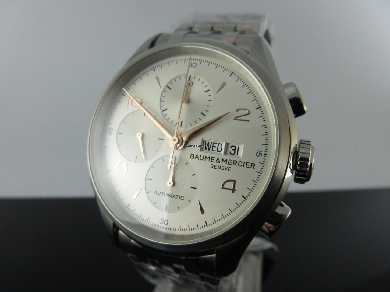 Baume & Mercier Clifton Mens watch Unisex Automatic Steel MOA10130