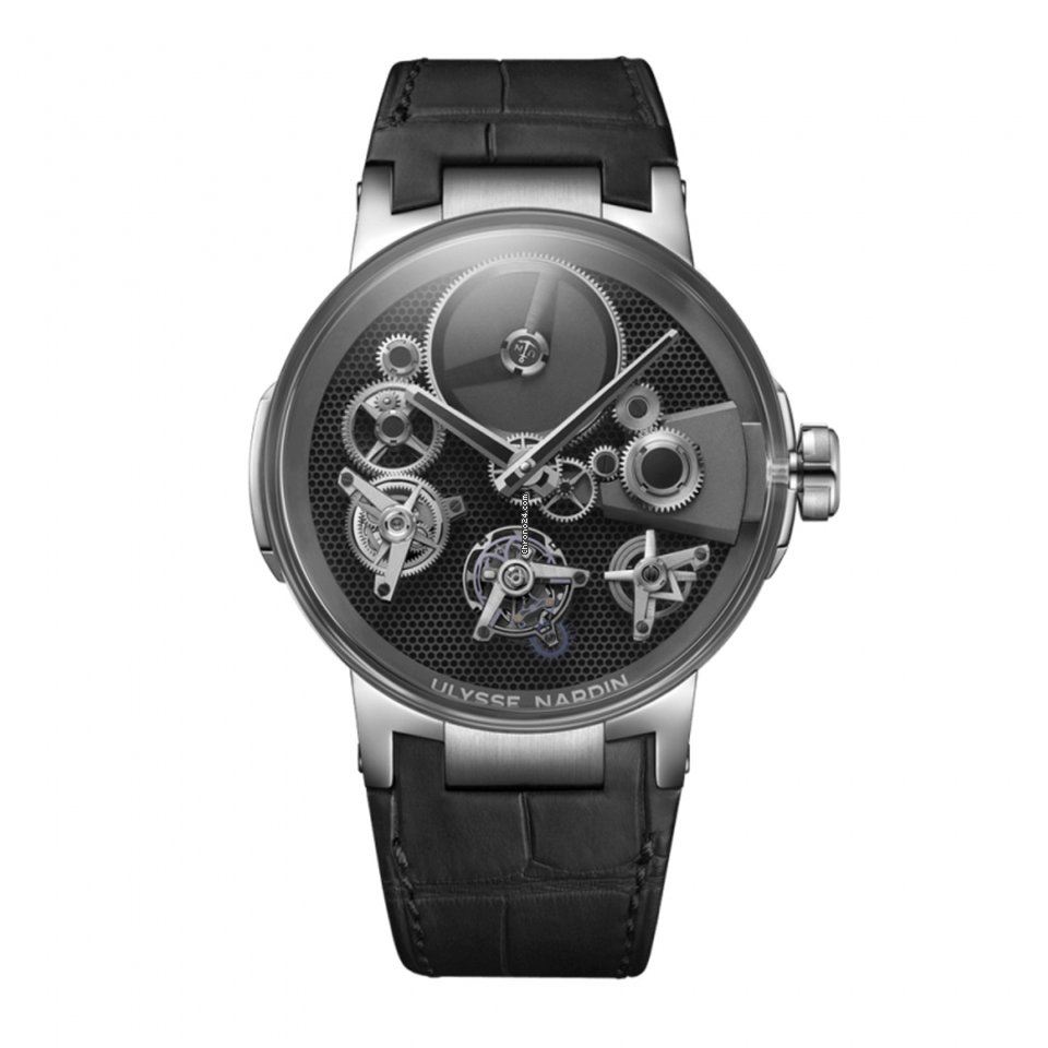 Ulysse Nardin Executive Mens watch Unisex Manual winding White gold 1760176