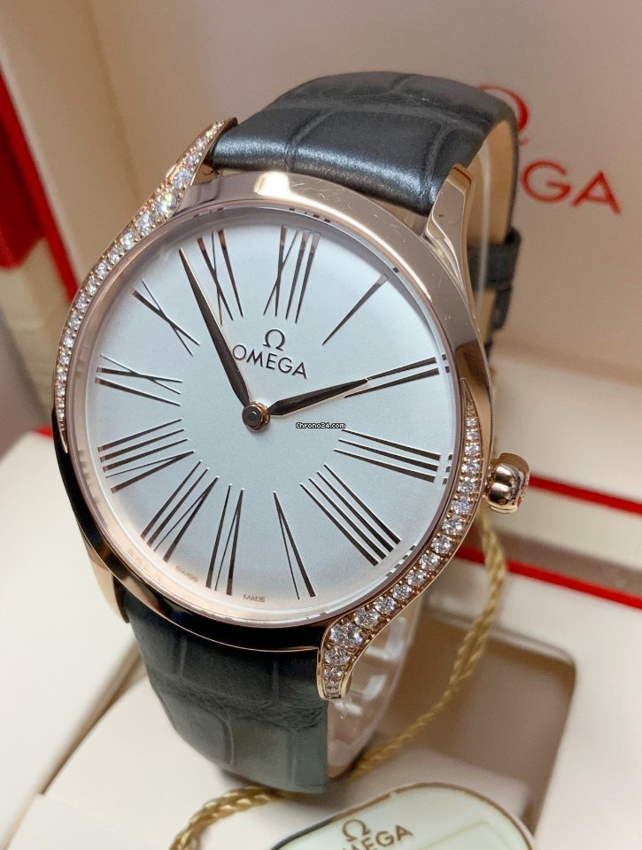 Omega De Ville Tresor Womens watch Quartz Rose gold 428.58.36.60.02.001