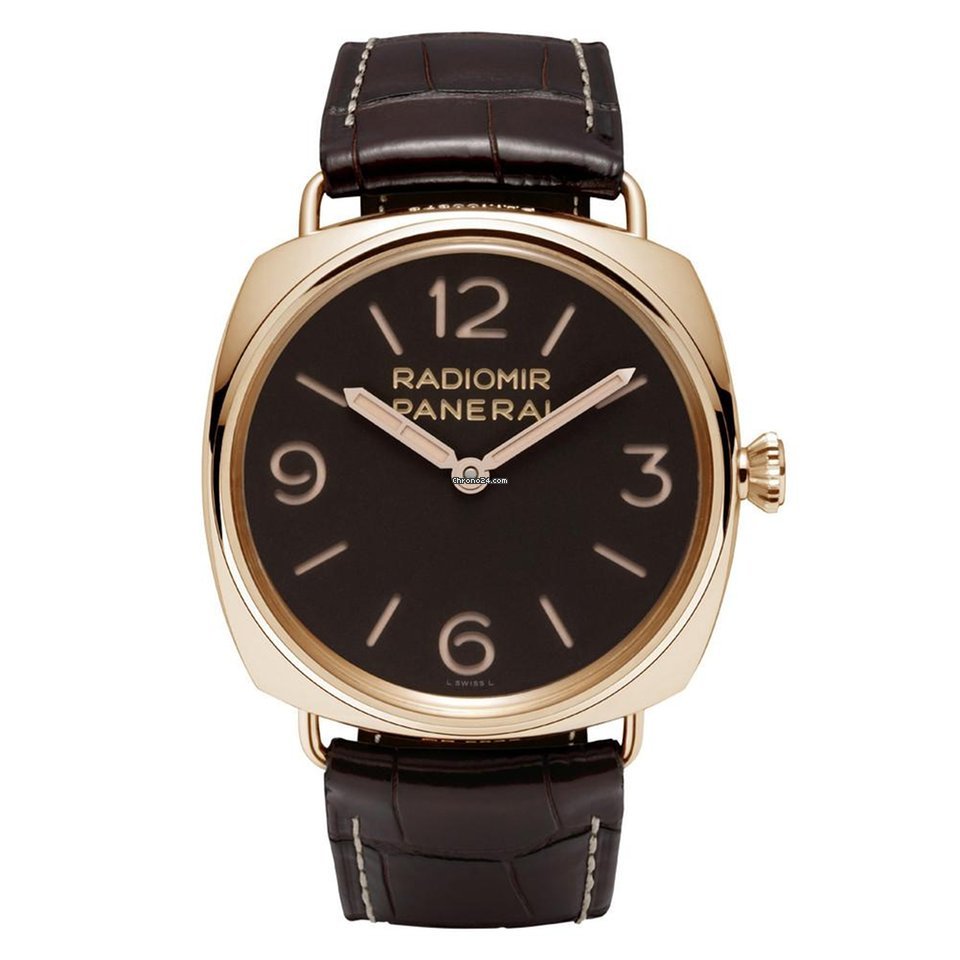 Panerai Special Editions Mens watch Unisex Manual winding Rose gold PAM00379