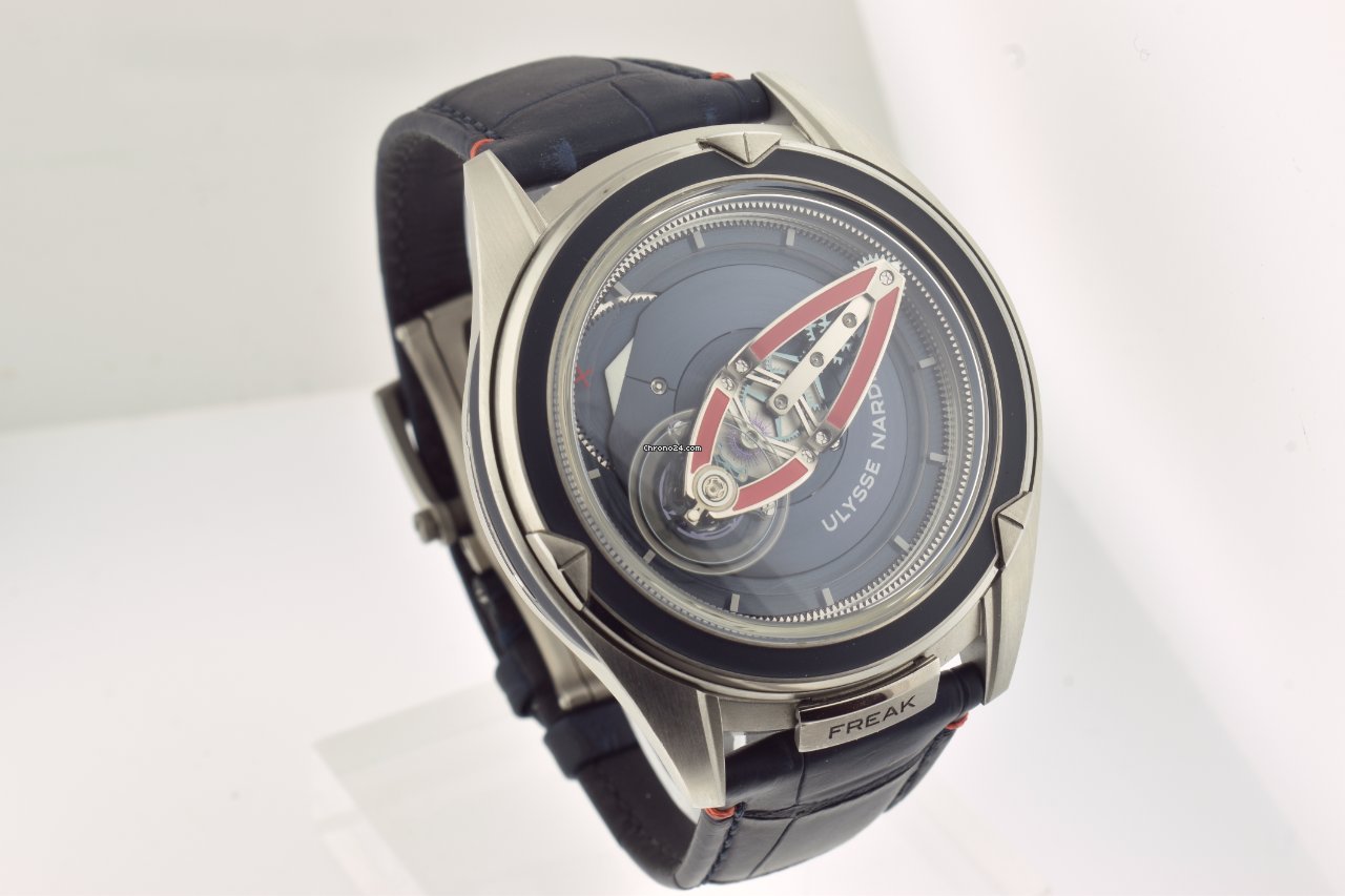 Ulysse Nardin Freak Mens watch Unisex Automatic Platinum 2505-250