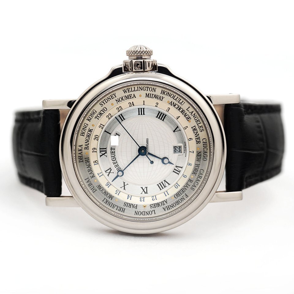 Breguet Marine Mens watch Unisex Automatic White gold 3700BB 12 9V6