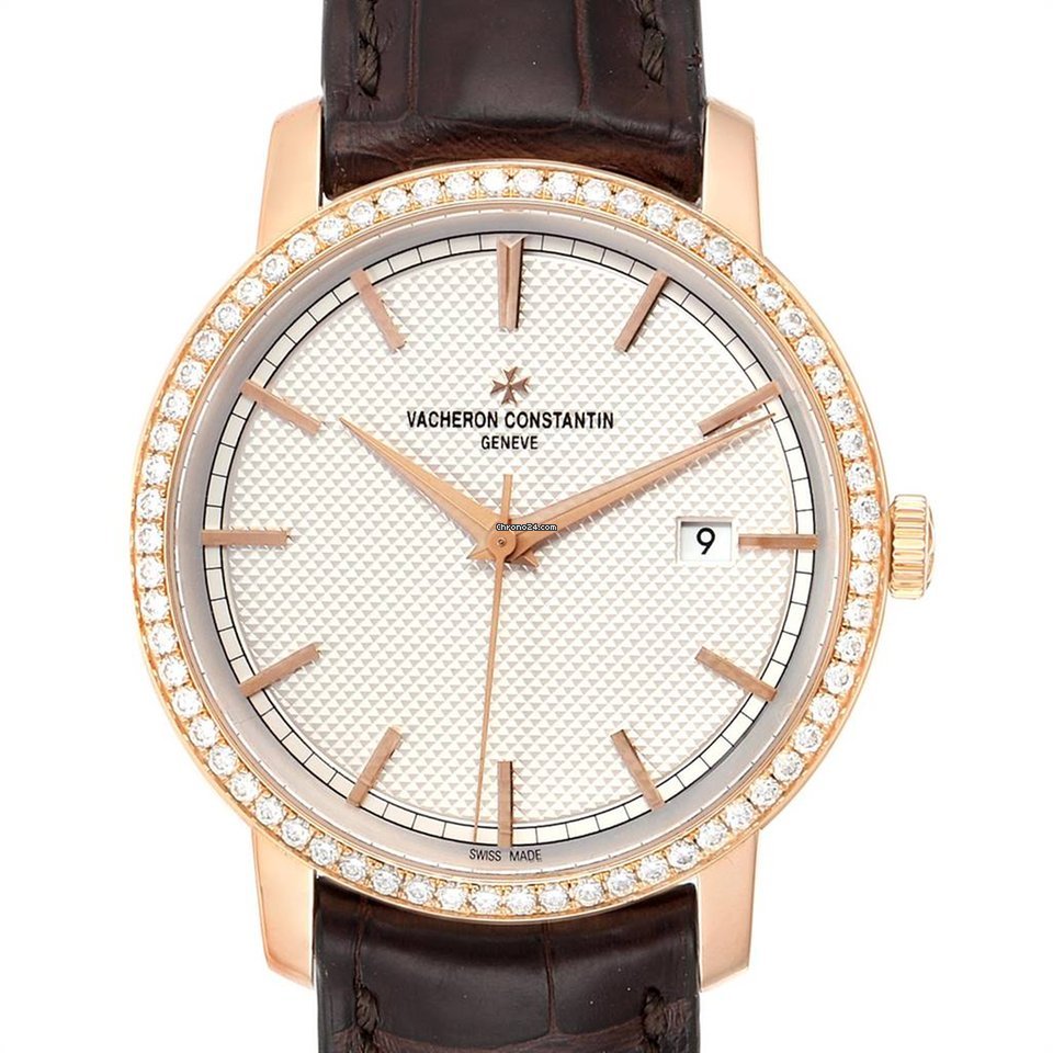 Vacheron Constantin Traditionnelle Mens watch Unisex Automatic Rose gold 85520 000R-9850