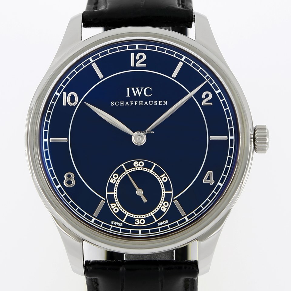 IWC Portuguese Hand-Wound Manual winding Steel 544501