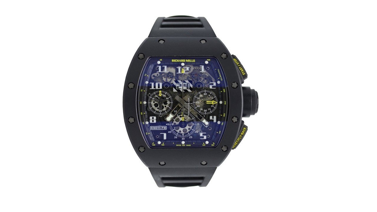 Richard Mille RM 011 Mens watch Unisex Automatic Carbon RM 011