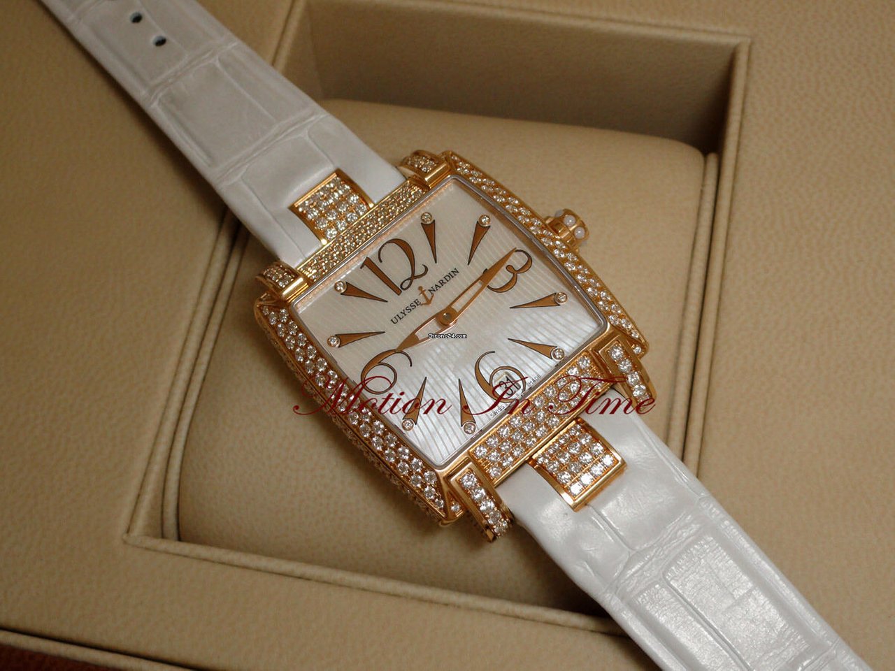 Ulysse Nardin Caprice Womens watch Automatic Rose gold 136-91FC 695