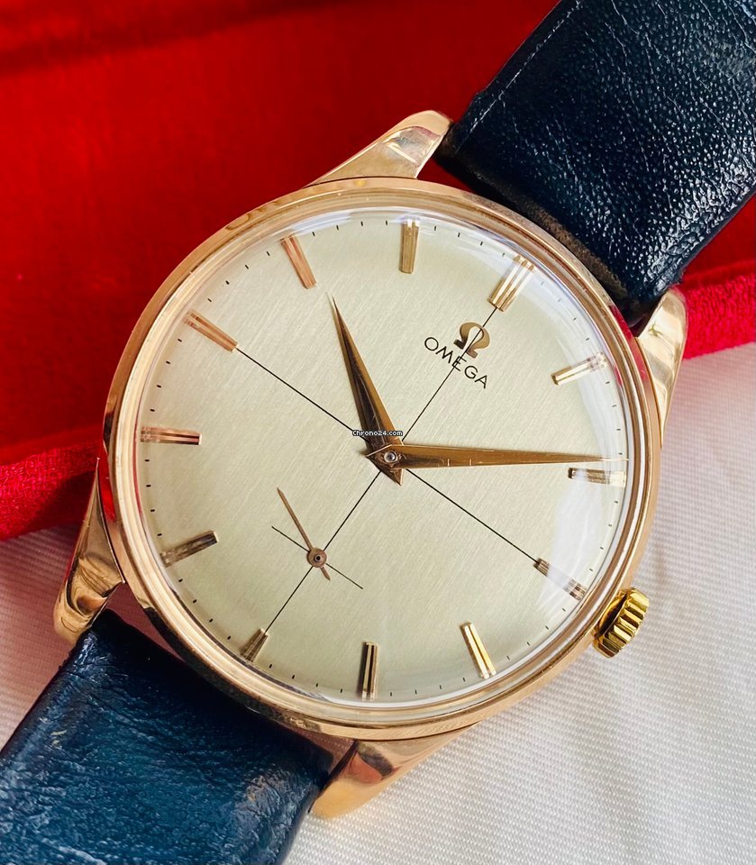Omega De Ville Tresor Mens watch Unisex Manual winding Yellow gold TR|SOR ref:2896