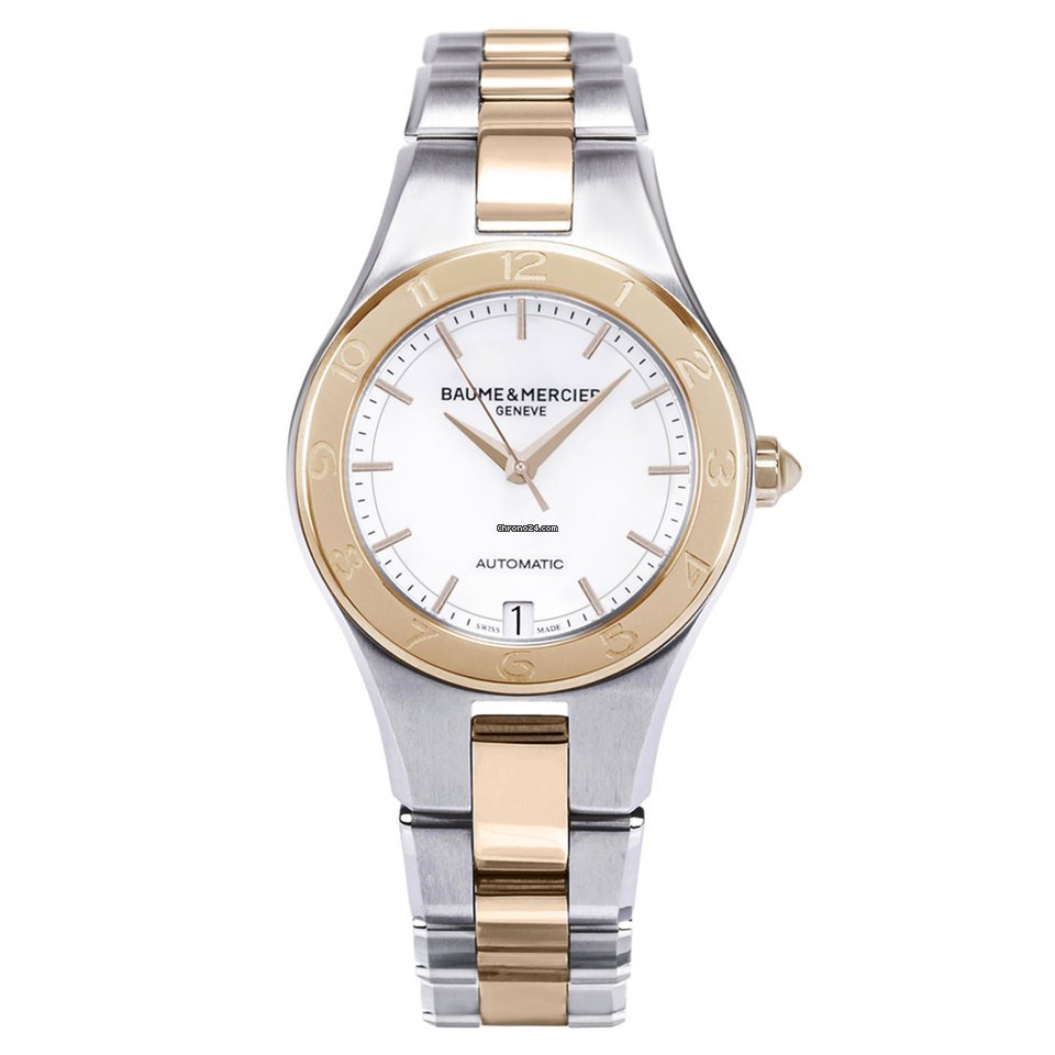 Baume & Mercier Linea Womens watch Automatic Gold Steel M0A10073