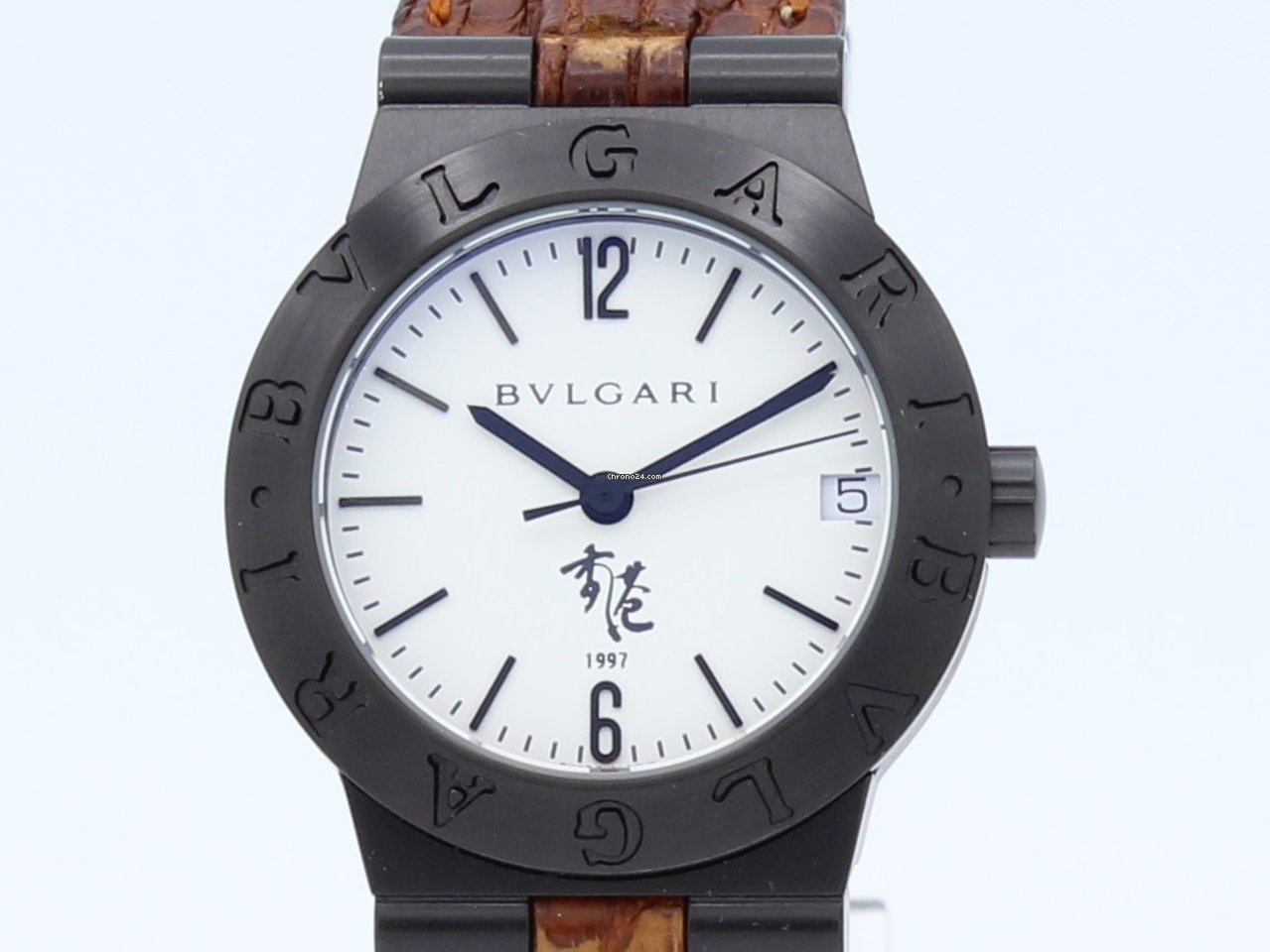 Bulgari Diagono Mens watch Unisex Quartz Steel LC29SG