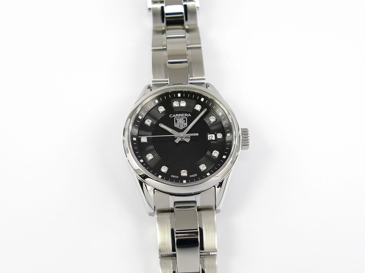 TAG Heuer Carrera Lady Womens watch Quartz Steel WV1410.BA0793
