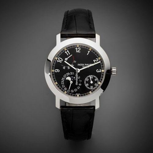 Patek Philippe Complications Mens watch Unisex Automatic White gold 5055G