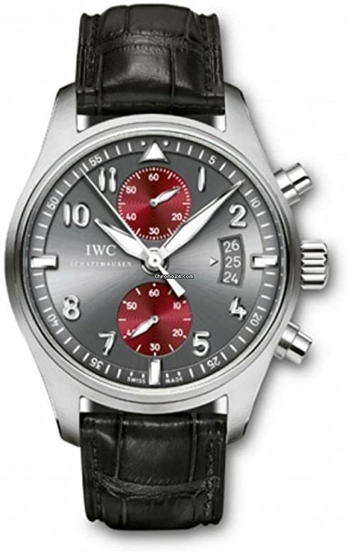 IWC Pilot Spitfire Chronograph Mens watch Unisex Automatic Steel IW387810