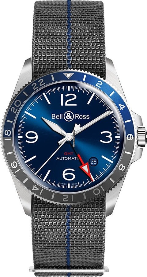 Bell & Ross BR V2 Mens watch Unisex Automatic Steel BRV293-BLU-ST SF
